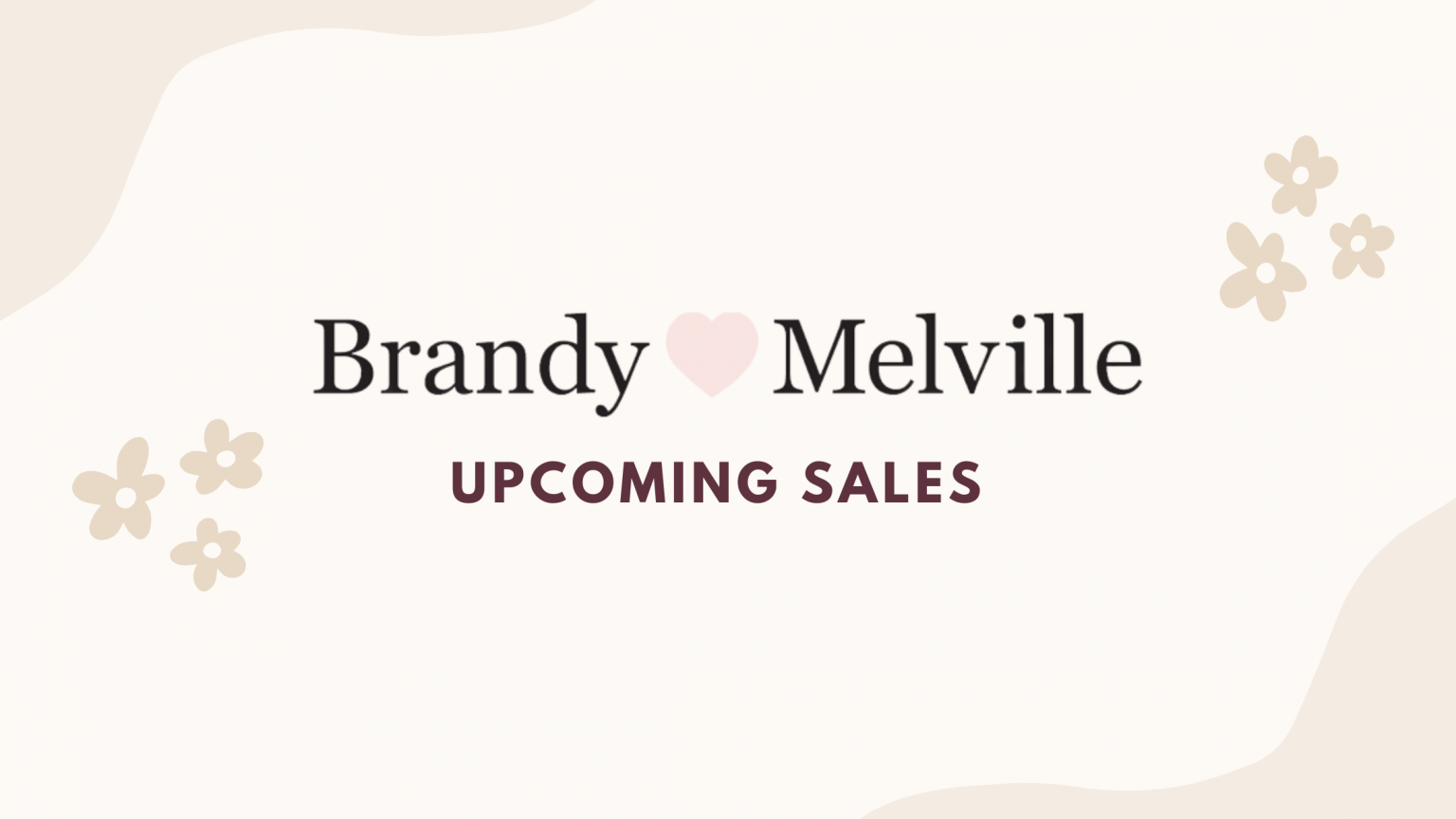 Brandy Melville Sales And Deals