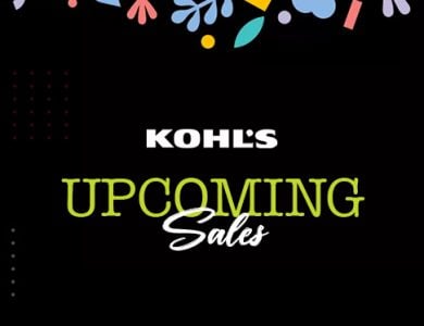 kohl's upcoming sales