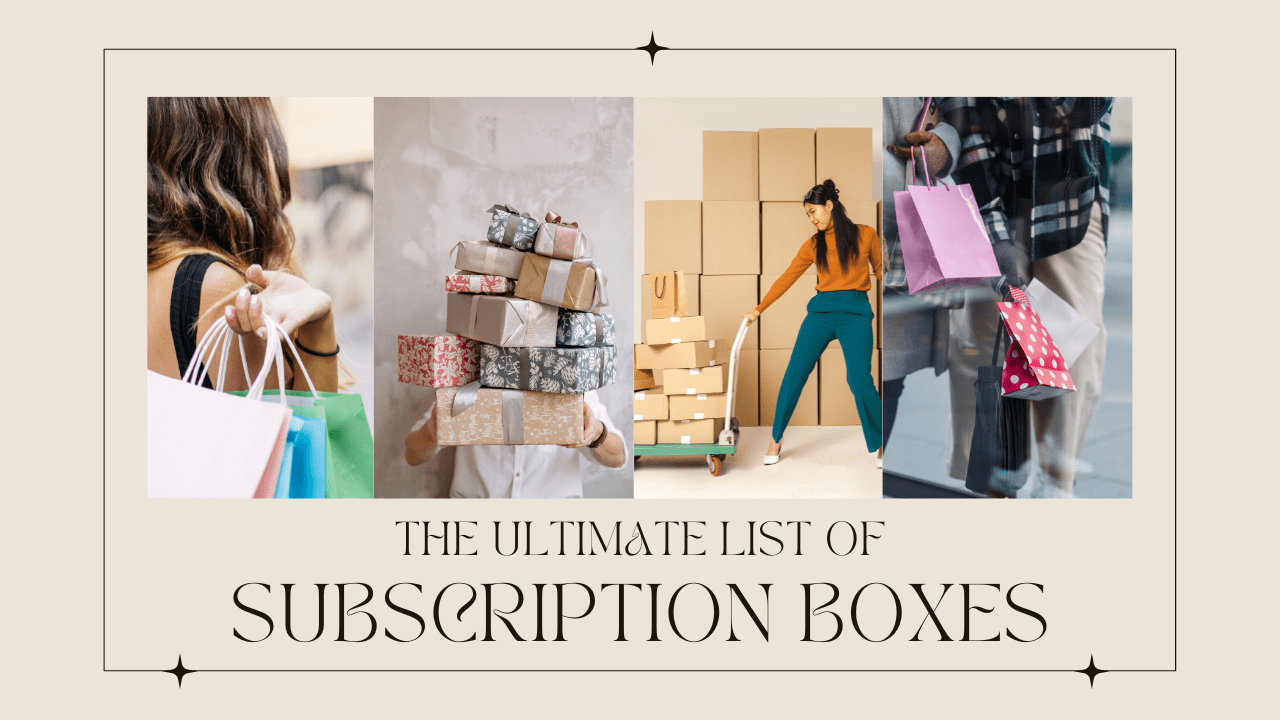 Explore list of best subscription boxes