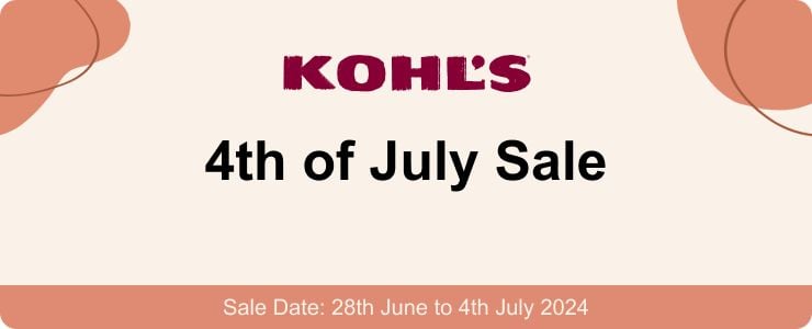 Kohls 4th of July Sale